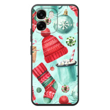 Чехол Санта Клаус для OPPO A6 (Одежда)