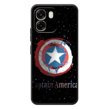 Чехол с Щитом Капитана Америки на OPPO A6 – Щит Капитана
