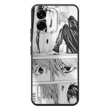 Чехол с символикой Аниме для OPPO A6 (Коллаж Ягами)