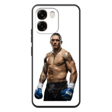 Чехол с картинкой Александр Усик для OPPO A6 – Усик на белом