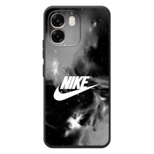 Чехол с логотипом Найк на OPPO A6 – Найк дымчатый