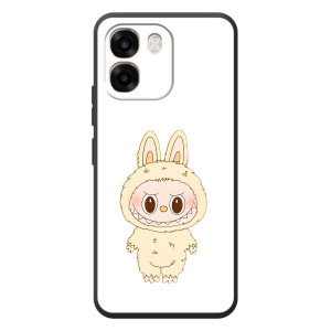 Чохол з принтом Лабубу для OPPO A6 – Бежевий Лабубу