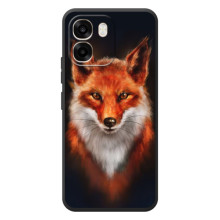 Чехол с принтом лисички на 

ОПО A6 
