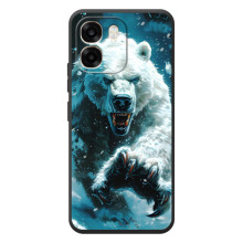 Чохол з картинкою 'Хижаки' для OPPO A6 (Ведмідь)