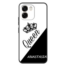 Именные  Женские Чехлы для OPPO A6 (ANASTASIYA)