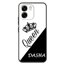 Именные  Женские Чехлы для OPPO A6 (DASHA)