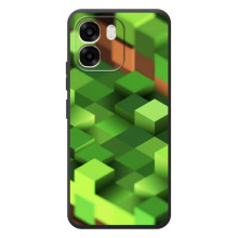 Чехлы для OPPO A6 (Персонажи Майн Крафт) – Текстура