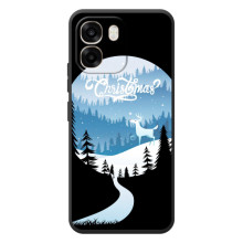 Силиконовый бампер на рождество для OPPO A6 – Рождественский Олень