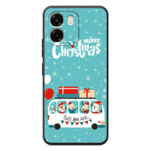 Силиконовый бампер на рождество для OPPO A6 – Рождественское настроение