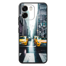 Силиконовый бампер (Работники) на OPPO A6 – Такси