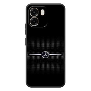 Силиконовый бампер с картинкой машины на OPPO A6 – Mercedes