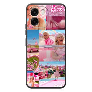Силиконовый Чехол Барби Фильм на OPPO A6 (Барби стиль)
