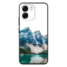 Силиконовый чехол с КАРТИНКАМИ лето для OPPO A6 (AlphaPrint) (Гори)