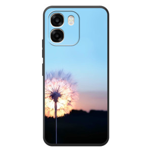 Силиконовый Чехол с одуванчиками на OPPO A6 – Закат с одуванчиком