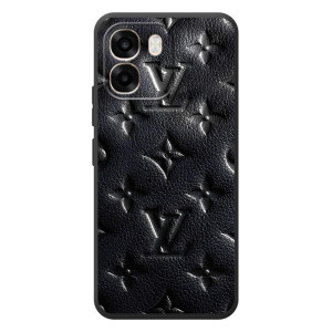 Текстурний Чохол Louis Vuitton для 
ОРО ᴨ6 – Чорний ЛВ