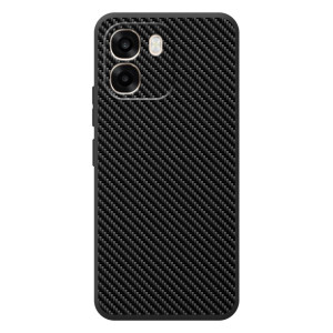 Текстурный Чехол для OPPO A6 – Карбон