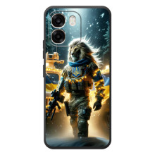 Украинские, патриотические Чехлы для 

ОППО А6
 – ЛЕВ ЗСУ