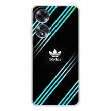 Чехлы Адидас для OPPO A60 5G (AlphaPrint) (Адидас с полосами)