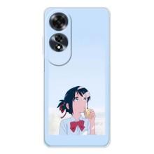 Чехол с персонажами АНИМЕ на OPPO A60 5G – Мицуха