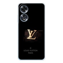 Чехлы Луи Витон для OPPO A60 5G (AlphaPrint - LOUIS VUITTON) (ремешок LV)