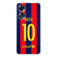 Чехлы Месси для OPPO A60 5G (AlphaPrint) (Messi Barca 10)