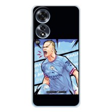 Чехлы с футболистом Ерлинг Холанд для OPPO A60 5G (AlphaPrint) (гол Эрлинг Холланд)