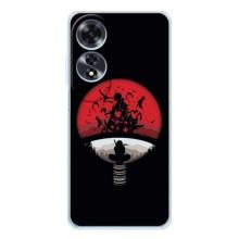 Чехлы с картинкой Итачи Учиха на OPPO A60 5G – Итачи на черном