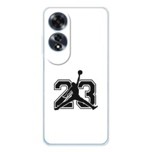 Чехлы для OPPO A60 5G - с картинкой JORDAN (AlphaPrint) (Jordan 23)