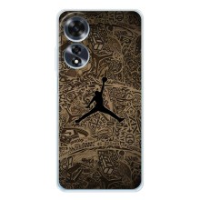 Чехлы для OPPO A60 5G - с картинкой JORDAN (AlphaPrint) (Logo Jordan)