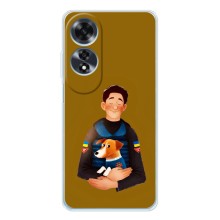 Чехлы с картинкой собаки Патрон для OPPO A60 5G (AlphaPrint) (ЗСУ Патрон)