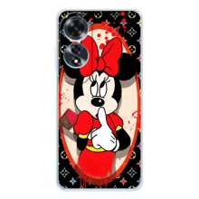 Чохол Disney Mouse OPPO A60 5G (PREMIUMPrint) – Мінні Маус ЛВ