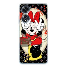 Чохол Disney Mouse OPPO A60 5G (PREMIUMPrint) (Мінні peace)