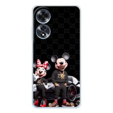 Чехол Disney Mouse OPPO A60 5G (PREMIUMPrint) (Семья Маусов)