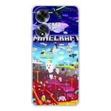 Чехол майнкрафт для OPPO A60 5G – MINECRAFT