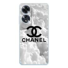 Чохол з Брендами одягу на Оппо A60 5G – CHANEL