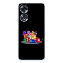 Чехол Амонг Ас для OPPO A60 5G (AlphaPrint) (Амонг-ас)