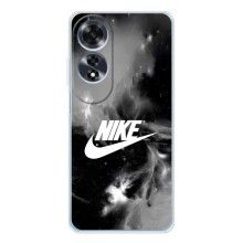 Чехол для OPPO A60 5G - с принтом Найк (AlphaPrint) (Лого Найк)
