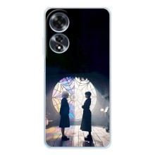 Чехлы Венсдей на OPPO A60 5G Уэнсдей (AlphaPrint) (Уэнздей и Инид)