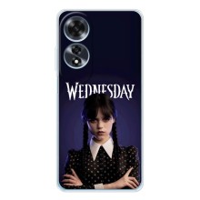 Чехлы Венсдей на OPPO A60 5G Уэнсдей (AlphaPrint) (Wednesday)