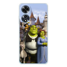 Чехол с мультфильмом Шрек на OPPO A60 5G