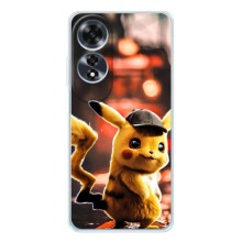 Чехол с Пикачу на OPPO A60 5G (Милый Пикачу)
