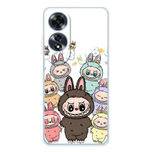 Чохол з принтом Лабубу для OPPO A60 5G