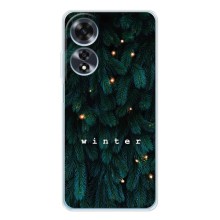 Новогодние, Праздничные Чехлы для OPPO A60 5G - 2024 год (Winter)