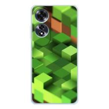 Чехлы для OPPO A60 5G (Персонажи Майн Крафт) (Текстура)