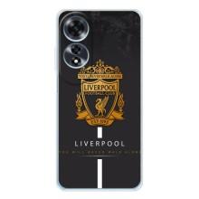 Силиконовые Чехлы принт Футбол на OPPO A60 5G – Liverpool