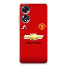 Силиконовые Чехлы принт Футбол на OPPO A60 5G – Man United
