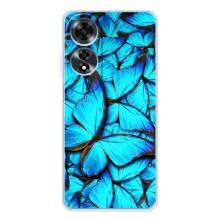 Силіконовий бампер з картинкою звірів для OPPO A60 5G (Крила метеликів)