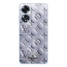 Текстурний Чохол Louis Vuitton для Оппо A60 5G – Білий ЛВ