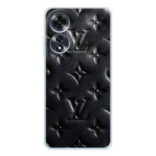 Текстурний Чохол Louis Vuitton для Оппо A60 5G – Чорний ЛВ