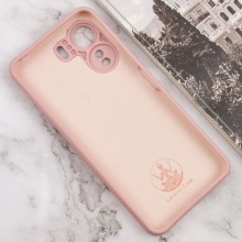 Чохол Silicone Cover Lakshmi Full Camera (AA) для Oppo A60 4G – Рожевий
